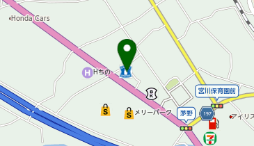 CHARGESPOT(チャージスポット)ローソン 茅野宮川店の地図画像