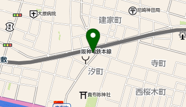 ChargeSPOT ファミリーマート 尼崎貴布祢店の地図画像