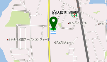 ChargeSPOT ファミリーマート 狭山市役所前店の地図画像