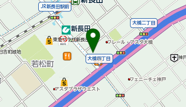 ChargeSPOT ファミリーマート 長田大橋町四丁目店の地図画像