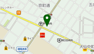 ChargeSPOT ファミリーマート 京屋御陵通店の地図画像