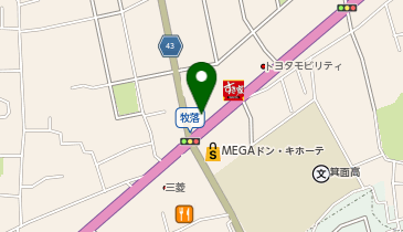 ChargeSPOT ファミリーマート 箕面牧落三丁目店の地図画像