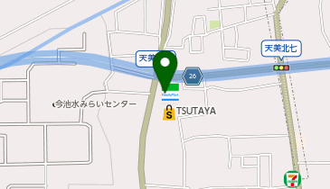 ChargeSPOT ファミリーマート 松原天美西店の地図画像