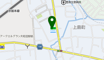 ChargeSPOT ファミリーマート 門真上島町店の地図画像