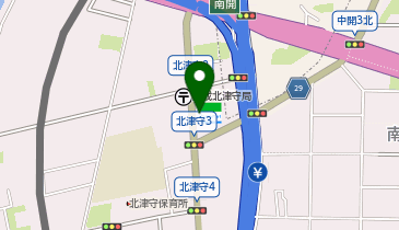 ChargeSPOT ファミリーマート 北津守三丁目店の地図画像
