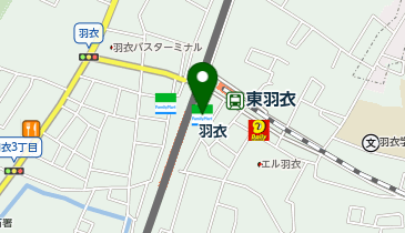 ChargeSPOT ファミリーマート 羽衣駅東店の地図画像