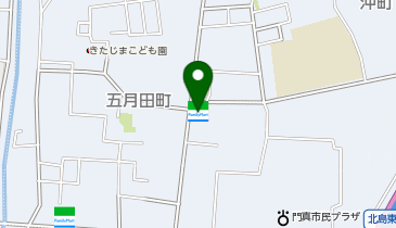 ChargeSPOT ファミリーマート 門真北島店の地図画像