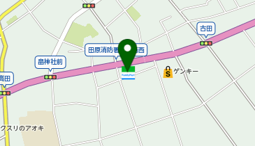 CHARGESPOT(チャージスポット)ファミリーマート 田原福江町店の地図画像