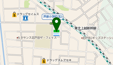 ChargeSPOT ファミリーマート 戸田全農通り店の地図画像