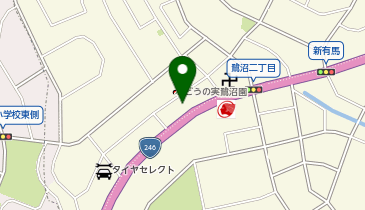 ChargeSPOT ファミリーマート 川崎鷺沼店の地図画像