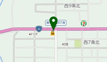CHARGESPOT(チャージスポット)セイコーマート 名寄西10条店の地図画像