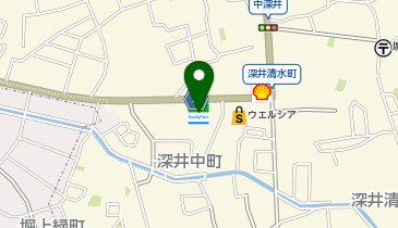 ChargeSPOT ファミリーマート 堺深井中町店の地図画像