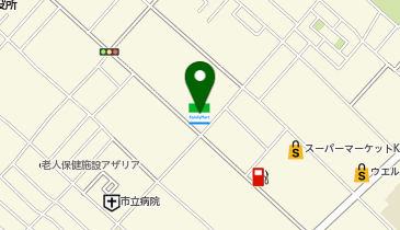 ChargeSPOT ファミリーマート 泉大津寿町店の地図画像
