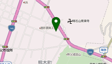 ChargeSPOT ファミリーマート 秩父上野町店の地図画像