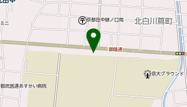 ChargeSPOT ファミリーマート 田中御蔭通店の地図画像