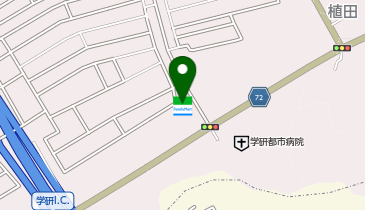 ChargeSPOT ファミリーマート 精華学研都市店の地図画像