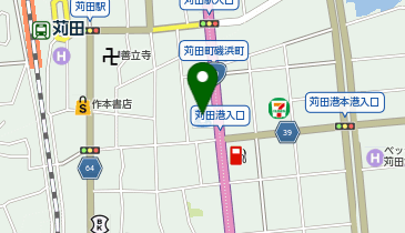 CHARGESPOT(チャージスポット)ローソン 苅田京町一丁目店の地図画像