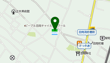 ChargeSPOT ファミリーマート 小浦忠岡北店の地図画像
