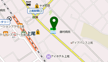 ChargeSPOT ファミリーマート 上尾仲町店の地図画像