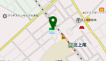 ChargeSPOT ファミリーマート 北上尾駅西口店の地図画像