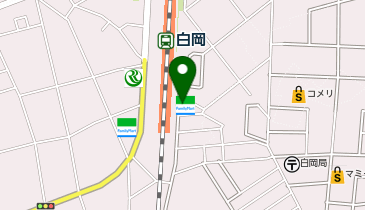 ChargeSPOT ファミリーマート 白岡駅東口店の地図画像