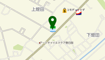 ChargeSPOT ファミリーマート 春日部上蛭田店の地図画像