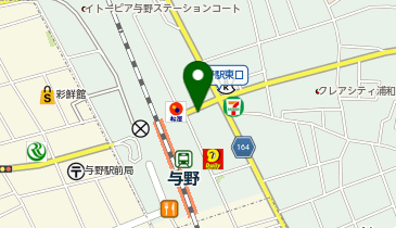 ChargeSPOT ファミリーマート 与野駅前店の地図画像