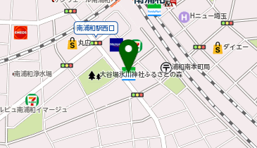 ChargeSPOT ファミリーマート 南浦和駅西口店の地図画像