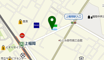 ChargeSPOT ファミリーマート 上福岡北口店の地図画像