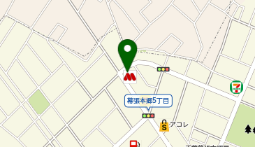 ChargeSPOT ファミリーマート 幕張本郷七丁目店の地図画像