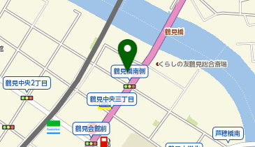 ChargeSPOT ファミリーマート 鶴見橋店の地図画像