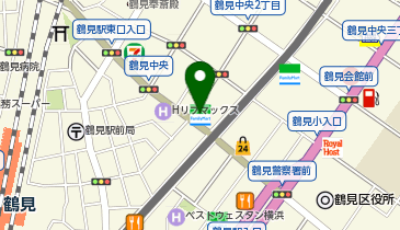 ChargeSPOT ファミリーマート 鶴見区役所通り店の地図画像