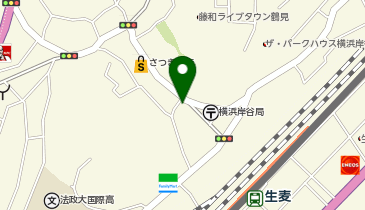 ChargeSPOT ファミリーマート 岸谷店の地図画像