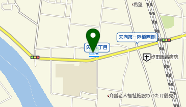 ChargeSPOT ファミリーマート 横浜矢向一丁目店の地図画像