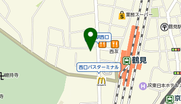 ChargeSPOT ファミリーマート 鶴見西口店の地図画像