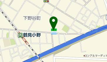 ChargeSPOT ファミリーマート 横浜鶴見小野店の地図画像