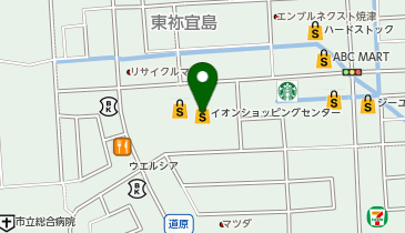 CHARGESPOT(チャージスポット)イオン焼津店 携帯電話売場の地図画像