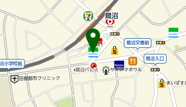 ChargeSPOT ファミリーマート 鷺沼駅前店の地図画像