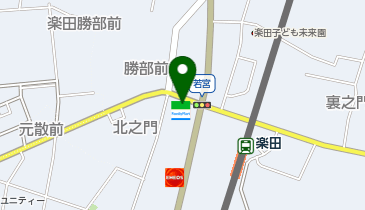 CHARGESPOT(チャージスポット)ファミリーマート 犬山若宮店の地図画像