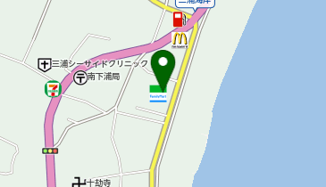 ChargeSPOT ファミリーマート 油屋三浦海岸店の地図画像