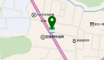 ChargeSPOT ファミリーマート 羽曳野市役所前店の地図画像
