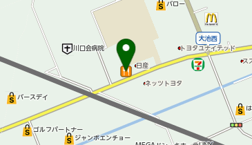 CHARGESPOT(チャージスポット)焼肉屋さかい 掛川店の地図画像