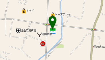 CHARGESPOT(チャージスポット)ファミリーマート 甲州塩山店の地図画像
