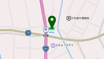 CHARGESPOT(チャージスポット)ファミリーマート 小矢部茄子島店の地図画像