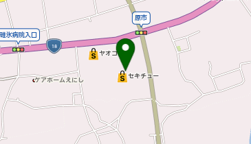 CHARGESPOT(チャージスポット)ホームセンターセキチュー 安中店の地図画像