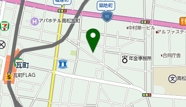 CHARGESPOT(チャージスポット)FAV HOTEL TAKAMATSUの地図画像