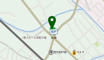 ChargeSPOT ファミリーマート 宮代和戸店の地図画像