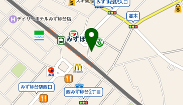 ChargeSPOT ファミリーマート 東みずほ台店の地図画像