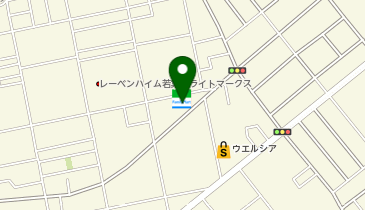 ChargeSPOT ファミリーマート 若葉駅西店の地図画像