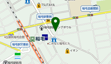 ChargeSPOT ファミリーマート 多田屋稲毛店の地図画像